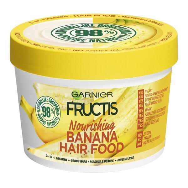 Garnier Fructis hair food banana 3 in 1 haarmasker 400 ML