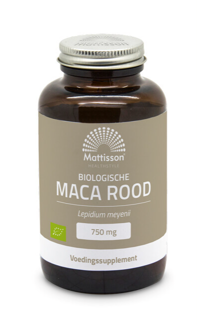 Mattisson HealthStyle Maca Rood Bio Capsules