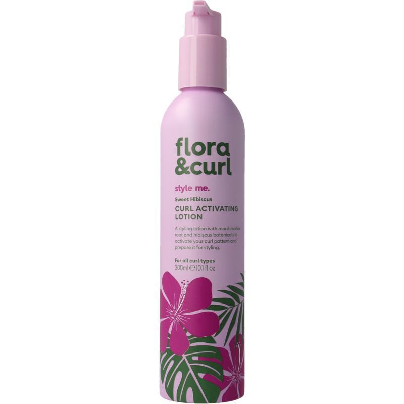 flora&curl Flora & Curl Sweet Hibiscus Curl Activating Lotion 300ml