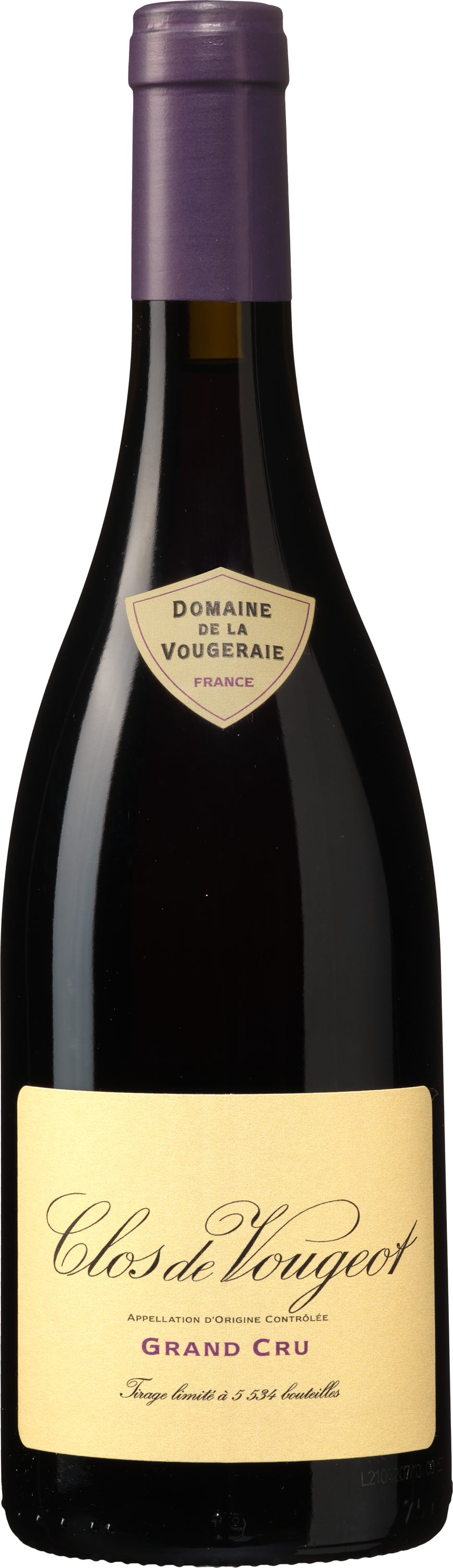 Colaris Clos de Vougeot Grand Cru Domaine de la Vougeraie 2021