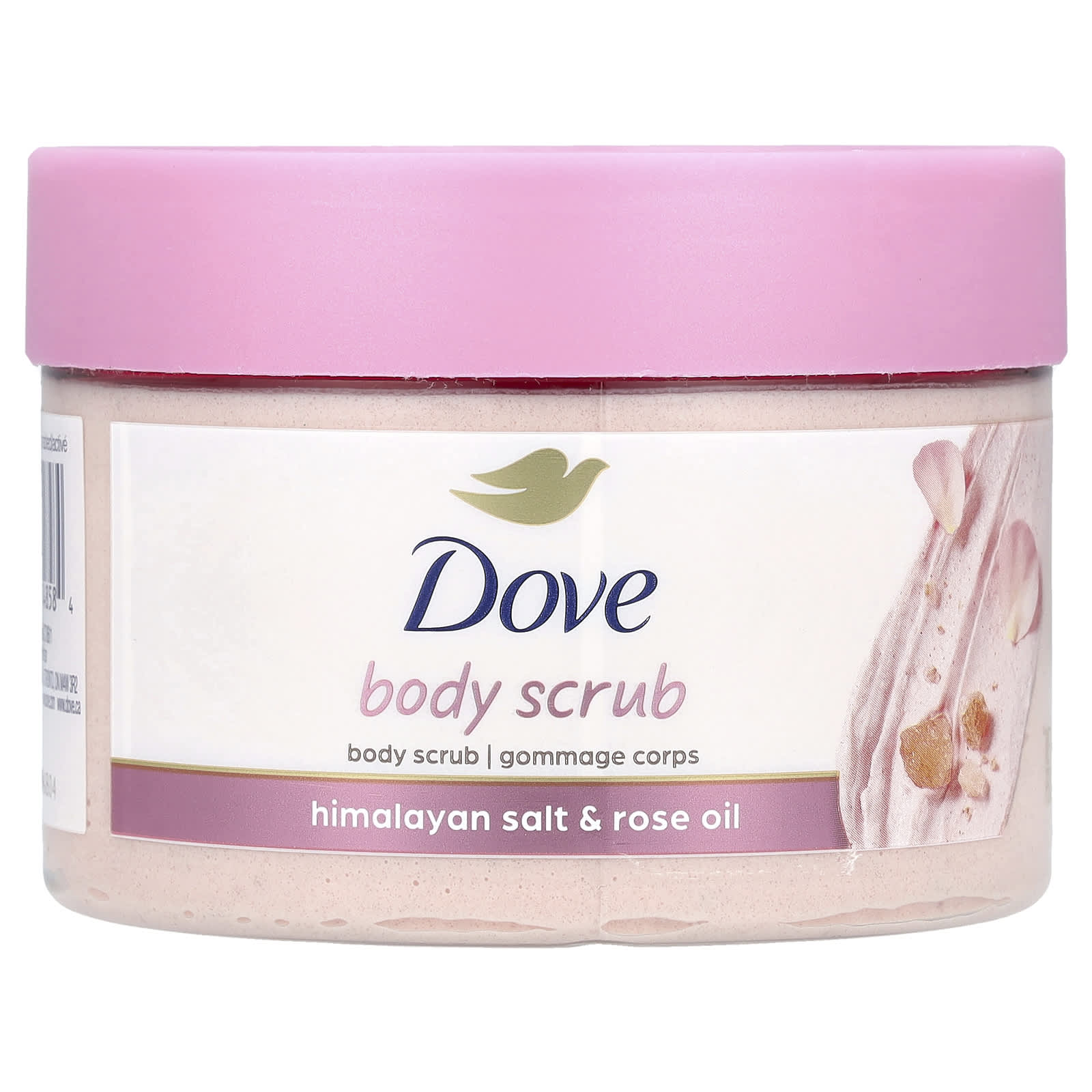 DOVE , Body Scrub, Himalayan Salt and Rose Oil, 10.5 oz (298 g)