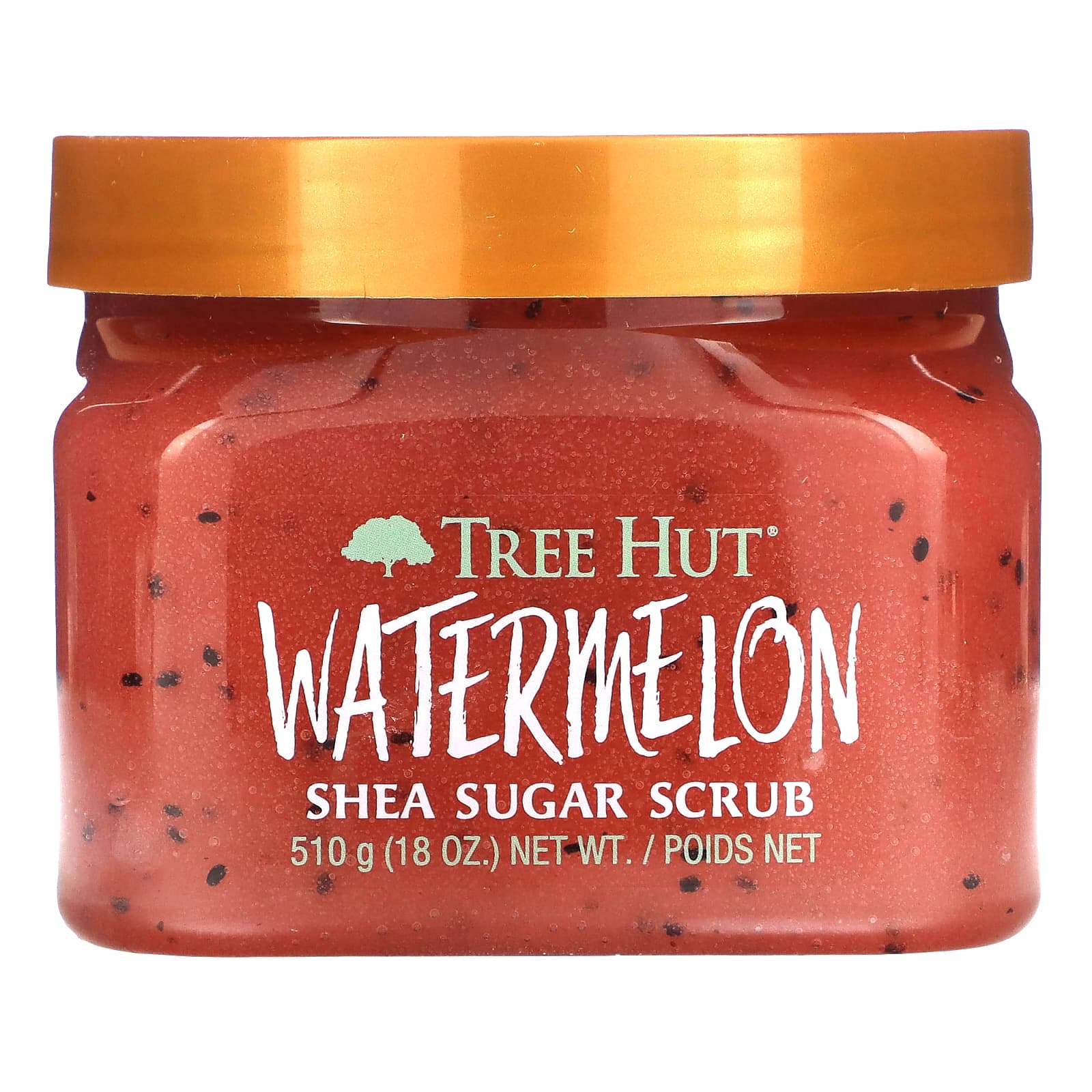 TREE HUT , Shea Sugar Scrub, Watermelon, 510g (18oz)