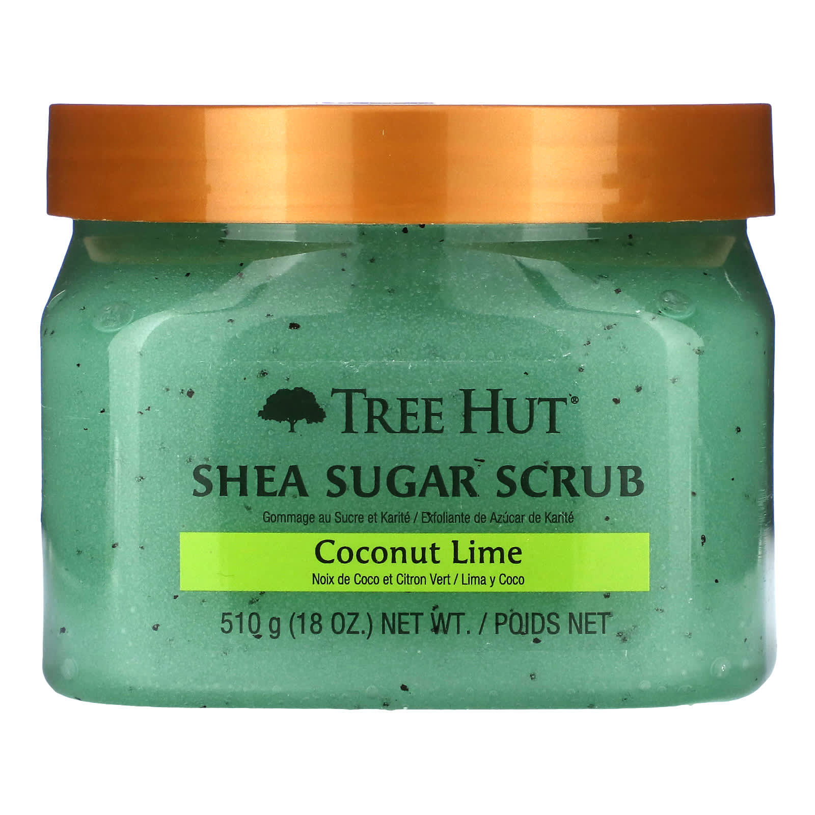 TREE HUT , Shea Sugar Scrub, Coconut Lime, 18 oz (510 g)