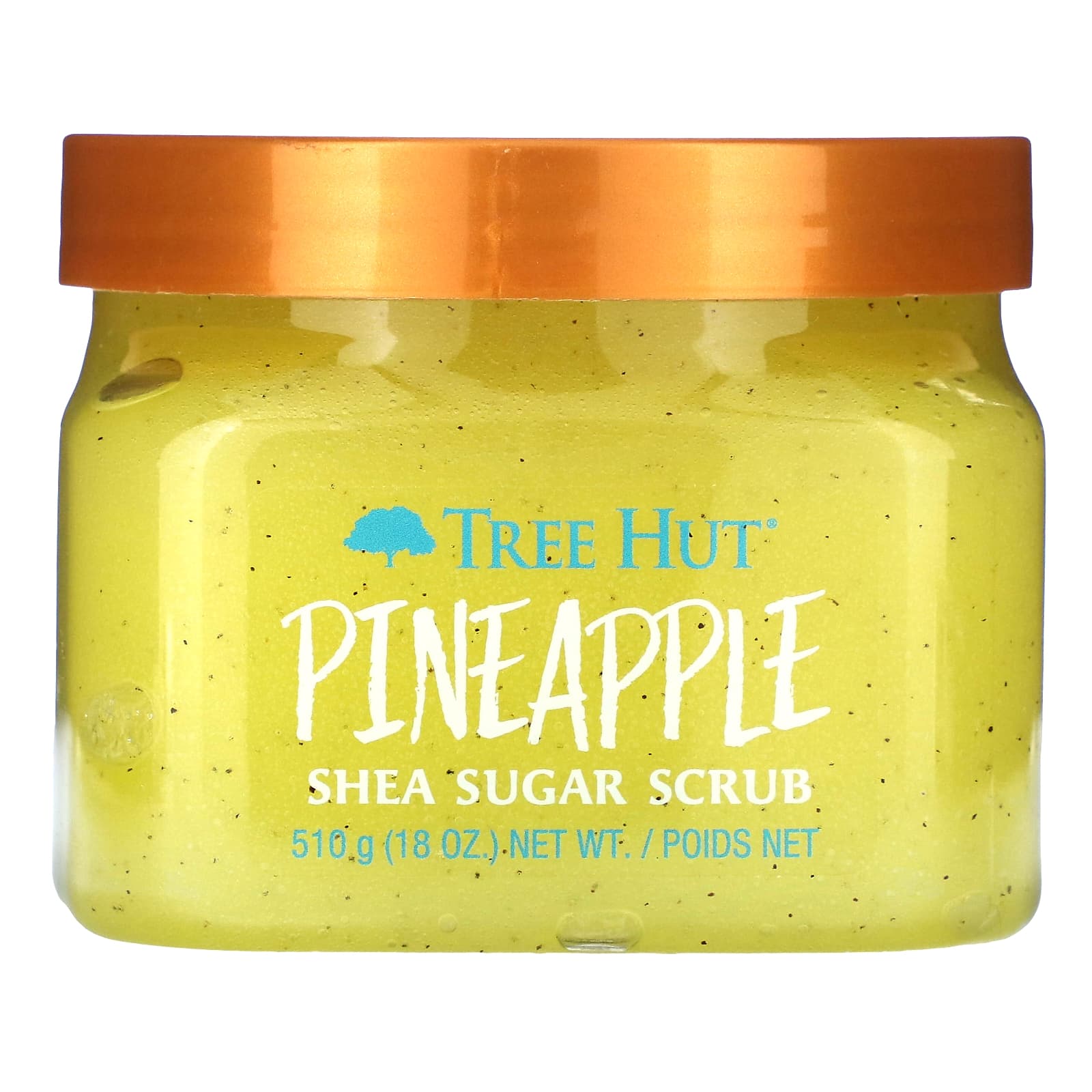 TREE HUT , Shea Sugar Scrub, Pineapple, 18 oz (510 g)