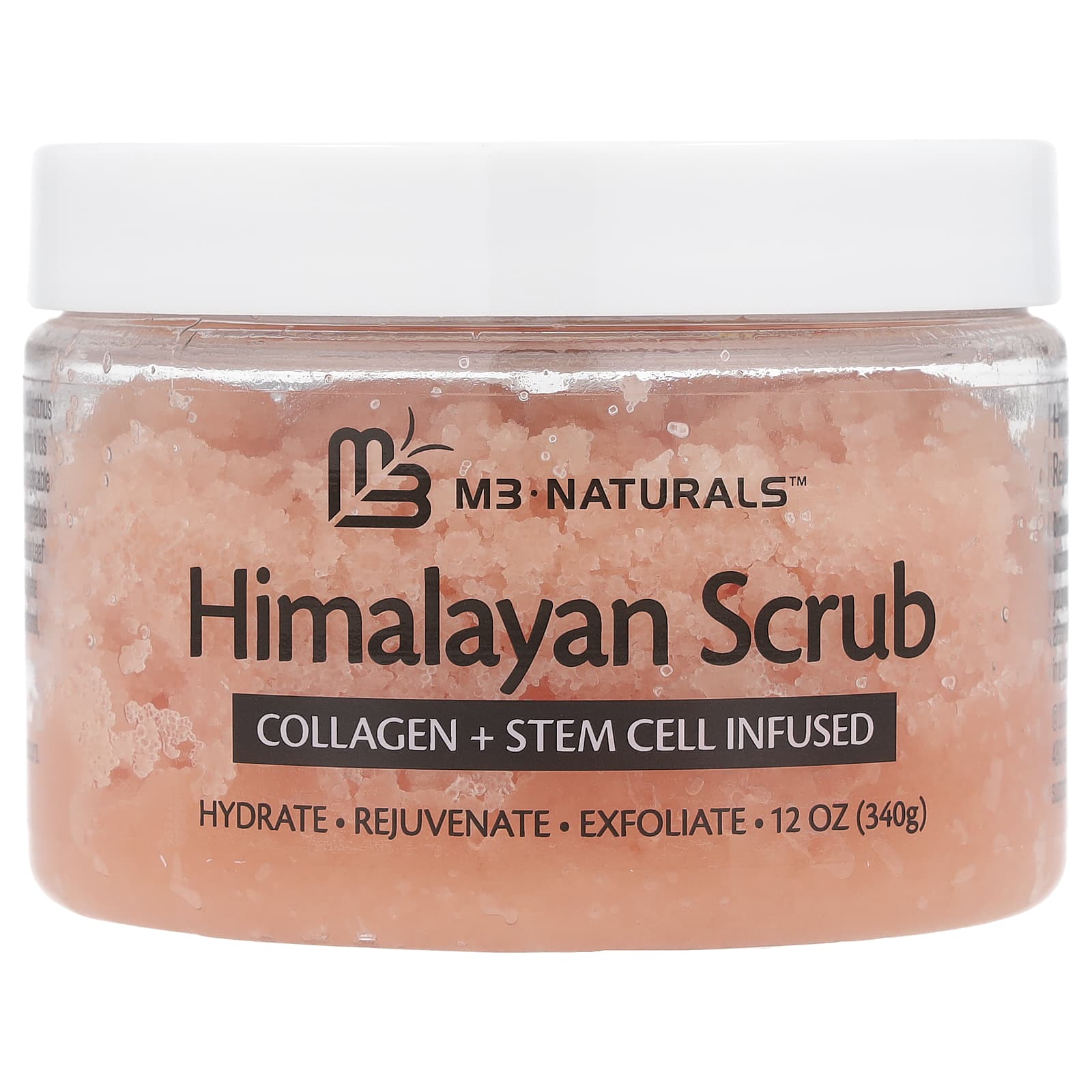 BeautyGlam M3 Naturals, Himalayan Scrub, 12 oz (340 g)