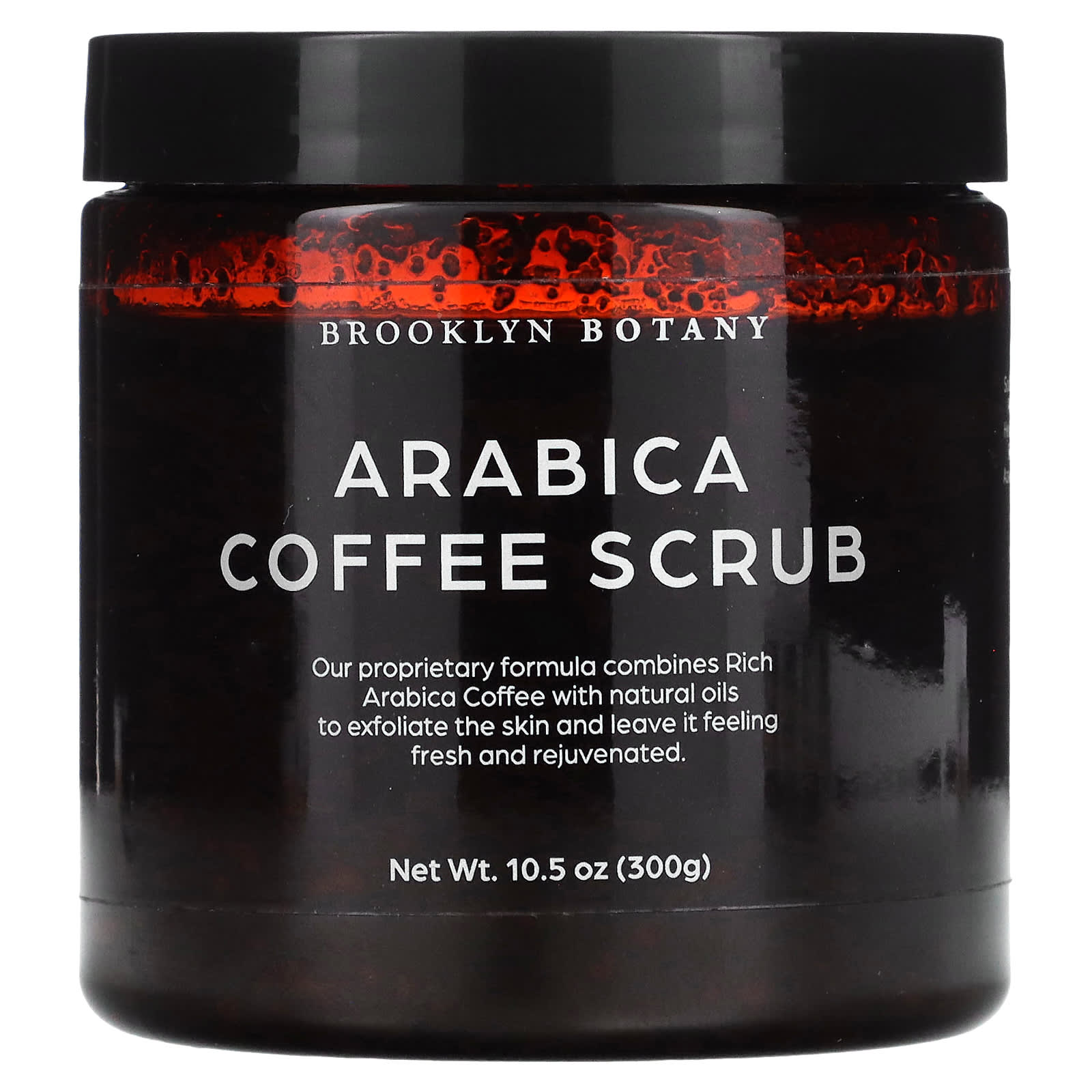 BeautyGlam Brooklyn Botany, Arabica Coffee Scrub, 10.5 oz (300 g)