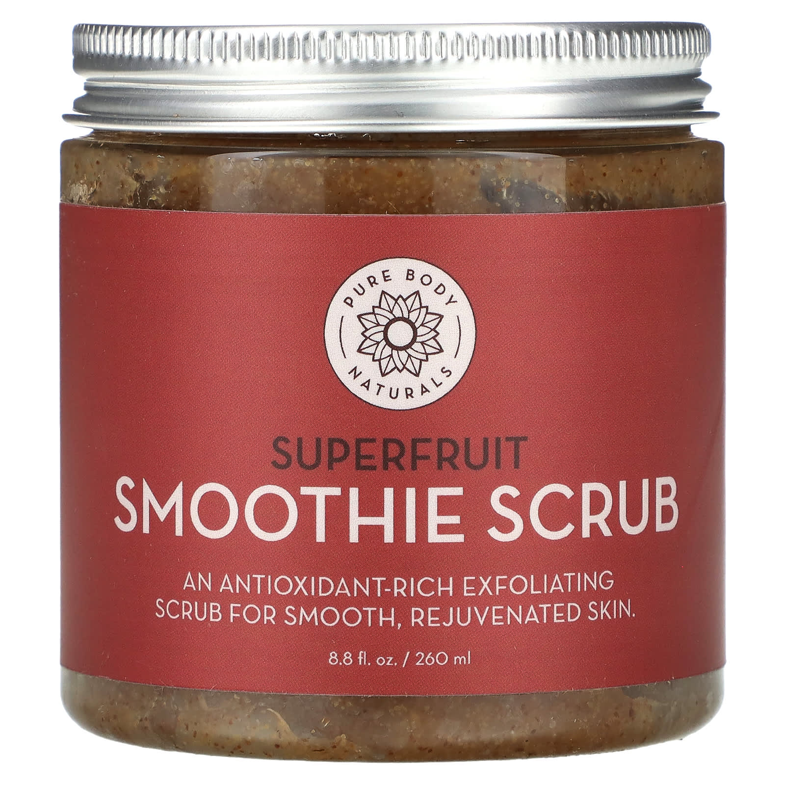 Pure Body Naturals , Smoothie Scrub, Super Fruit, 8.8 fl oz (260 ml)