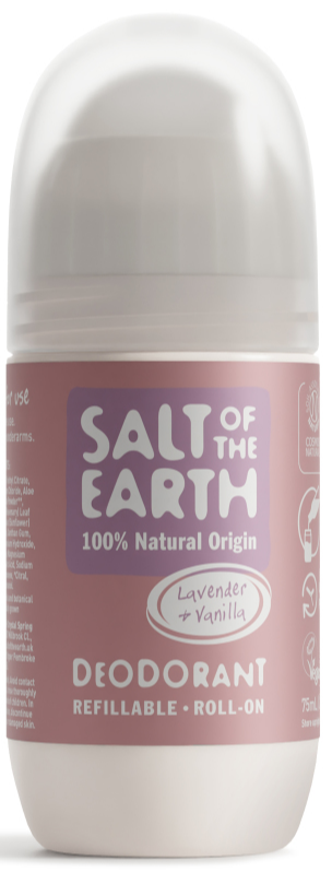 Salt Of The Earth Deo roll-on lavender vanilla 75 ML