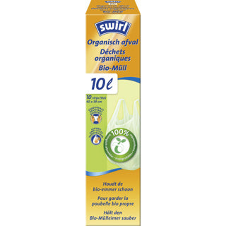 Swirl 4006508205615 Afvalzak 10 l 10 stuk(s)