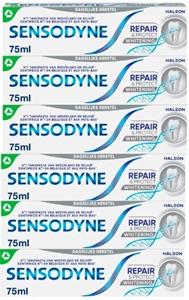 Sensodyne Tandpasta repair & protect deep repair whitening 6 x 75 ML