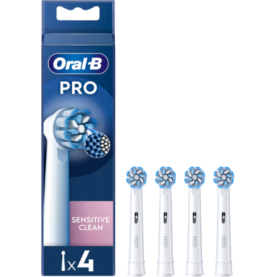 Oral-B PRO Sensitive Clean opzetborstels - 4 stuks