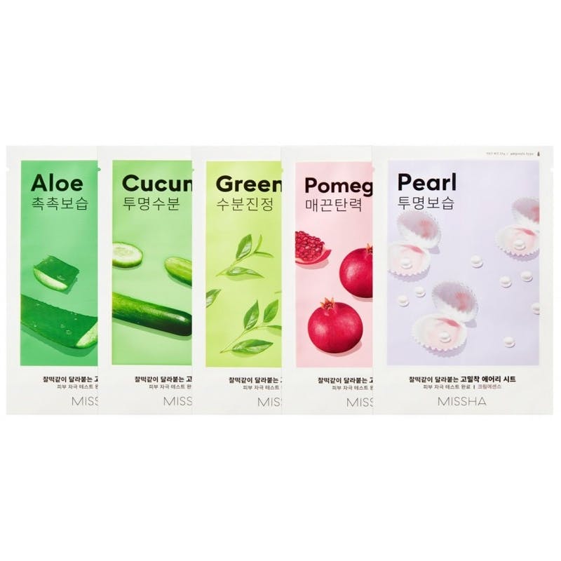 Missha Airy Fit Mask Set 5 st