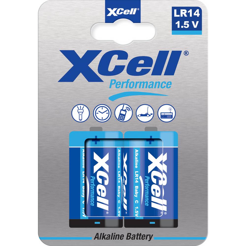 XCell LR14HP C batterij (baby) Alkaline 1.5 V 2 stuk(s)