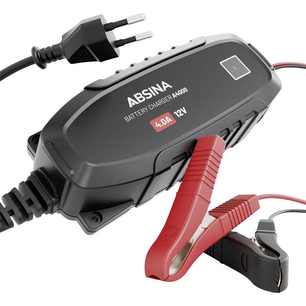Absina A4000 Loodaccu-lader 12 V Laadstroom (max.) 4000 mA