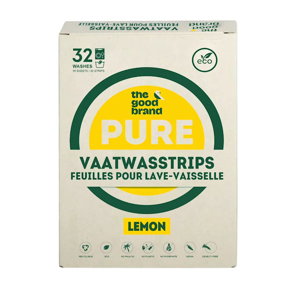 The Good Brand Vaatwasstrips Lemon