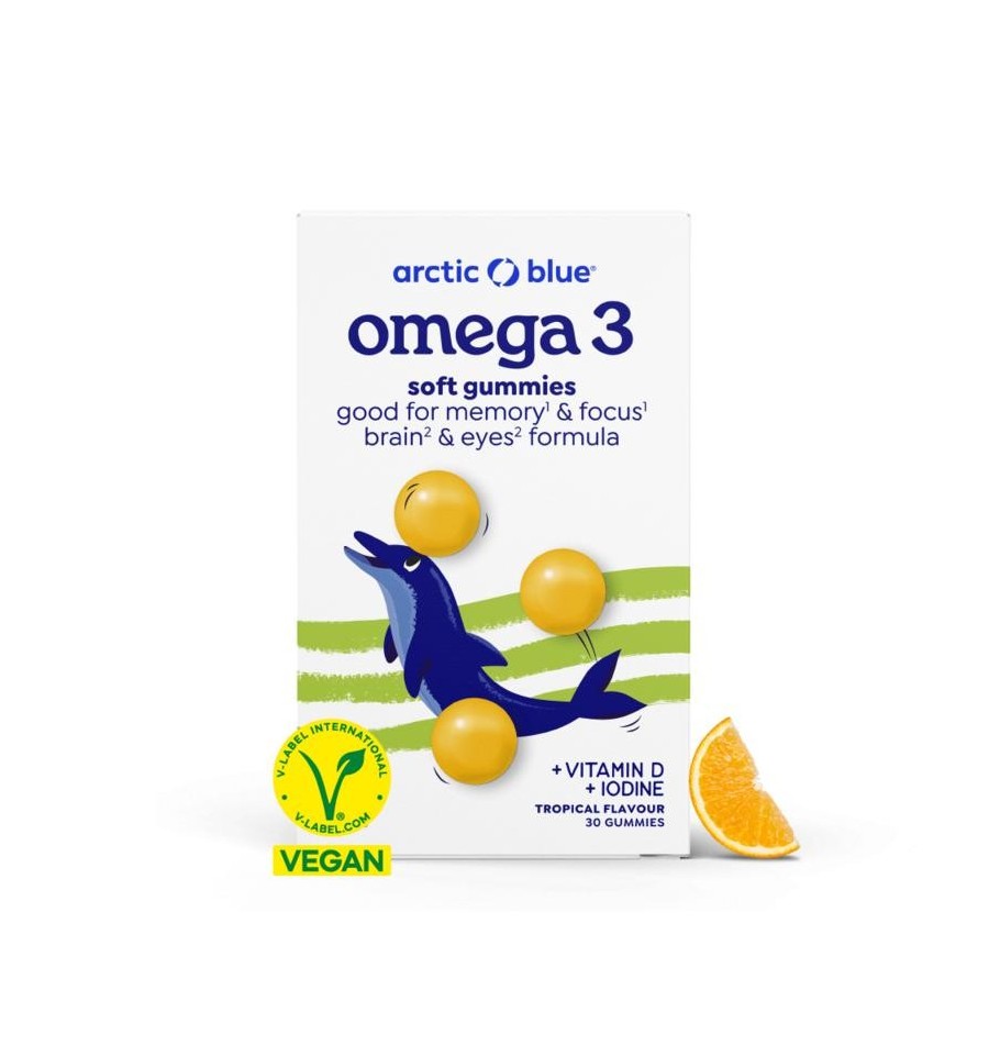 Arctic Blue Omega 3 gummie vegan