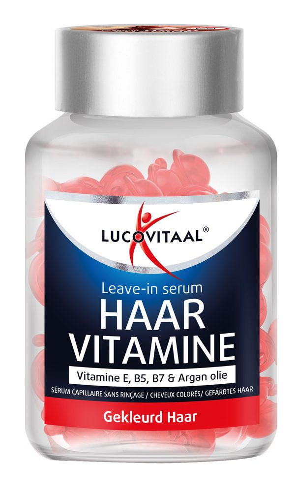 Lucovitaal Haarvitamine Leave-in Serum Gekleurd Haar Capsules