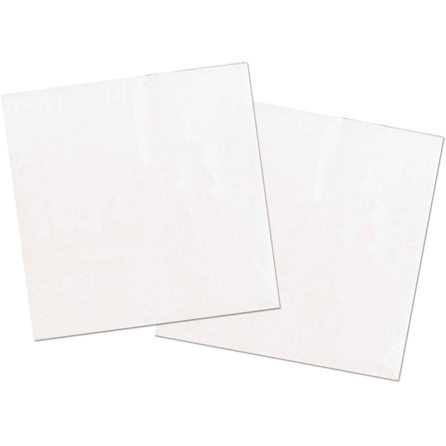 Folat Feest Servetten - 60x - wit - 33 x 33 cm - papier - lunch/diner servetjes -