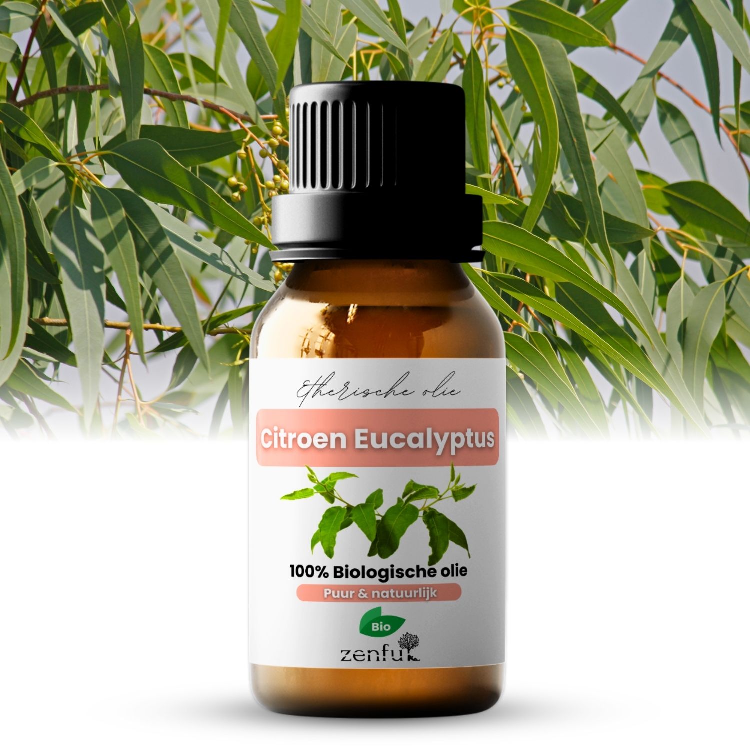 Zenful Citroen eucalyptus olie biologisch 10 ml