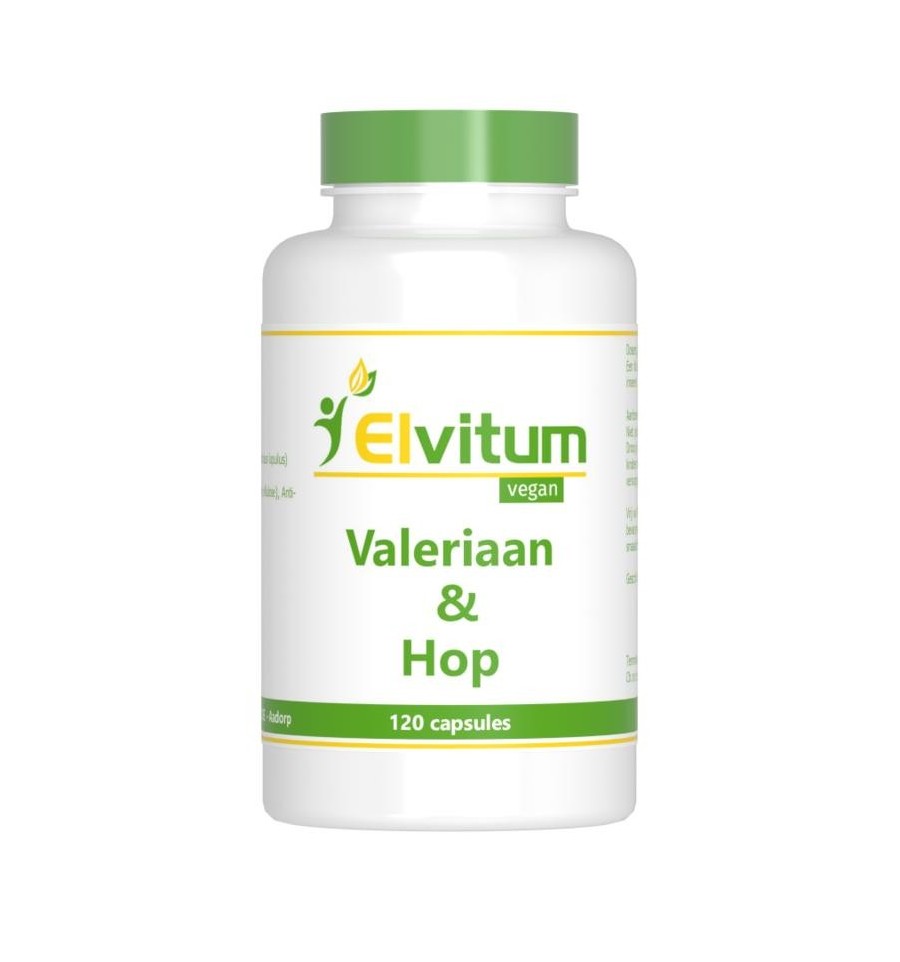 Elvitum Valeriaan en hop extract