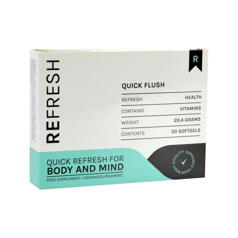 Refresh Quick flush 30 Softgels