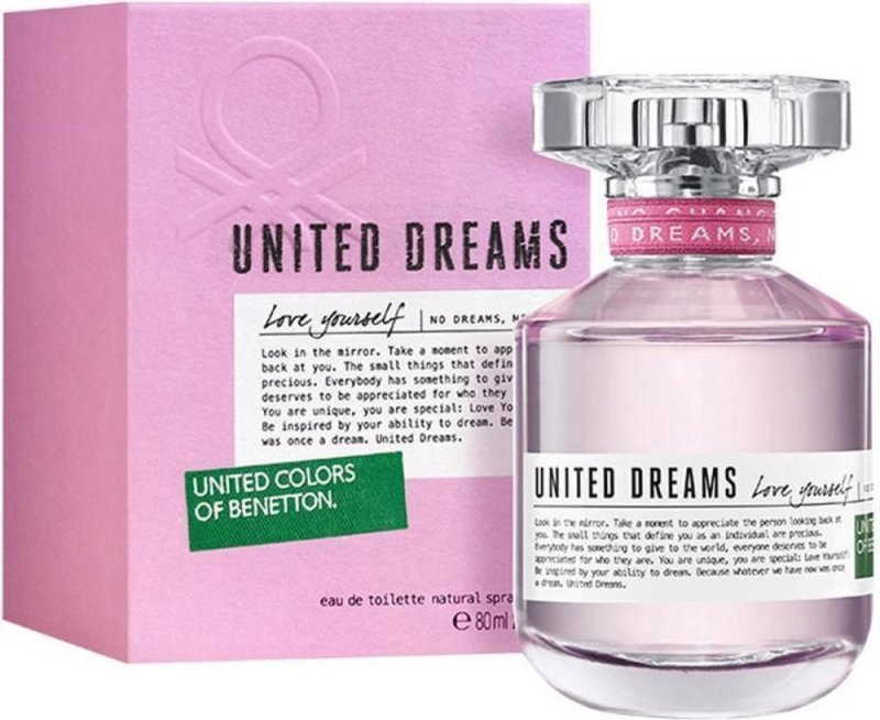 Benetton United dreams eau de toilette love yourself 80 ML