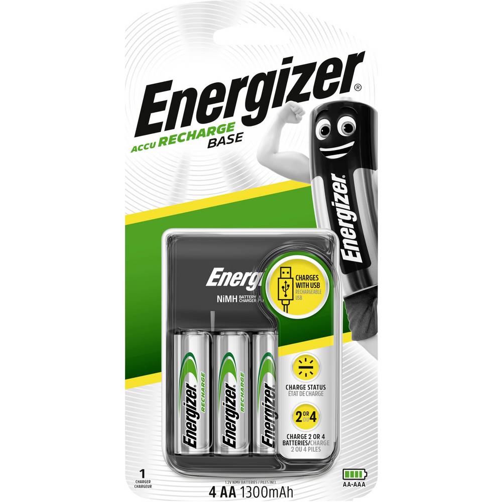 Energizer Base Batterijlader NiMH AAA (potlood), AA (penlite)