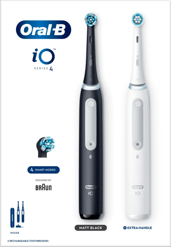 Oral-B Io series 4 elektrische tandenborstel 2 Stuks