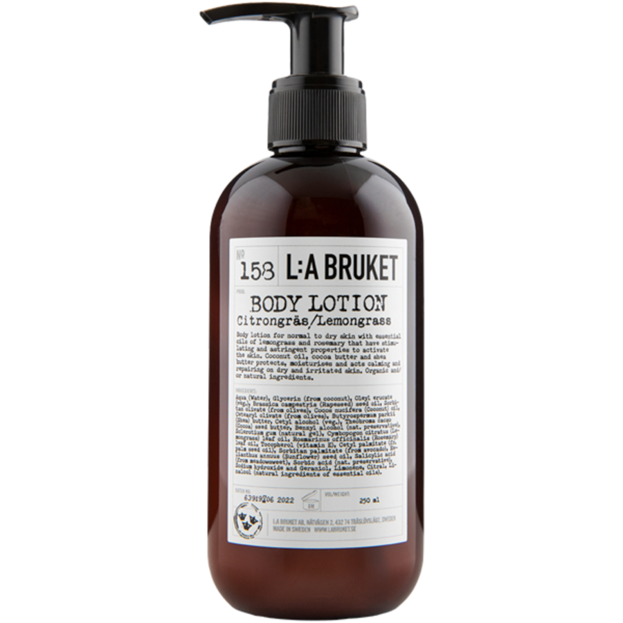 L:A BRUKET 158 Body Lotion Lemongrass