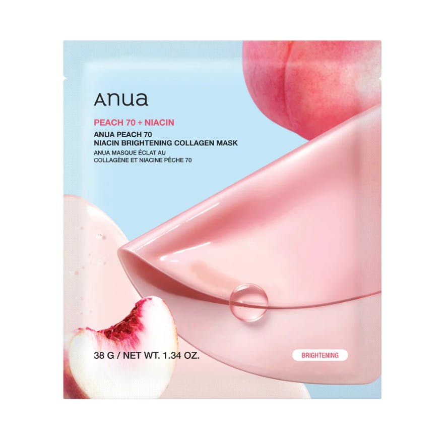 Anua Peach 70 Niacin Brightening Collagen Mask 1 st