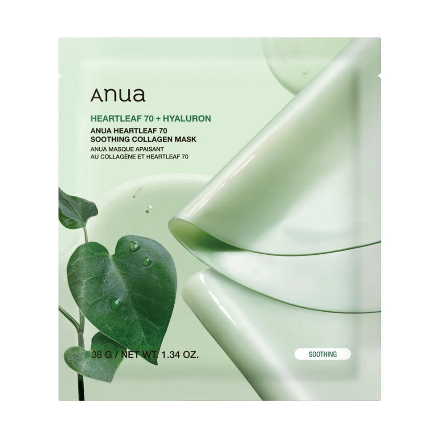 Anua Heartleaf 70 Soothing Collagen Mask 1 st