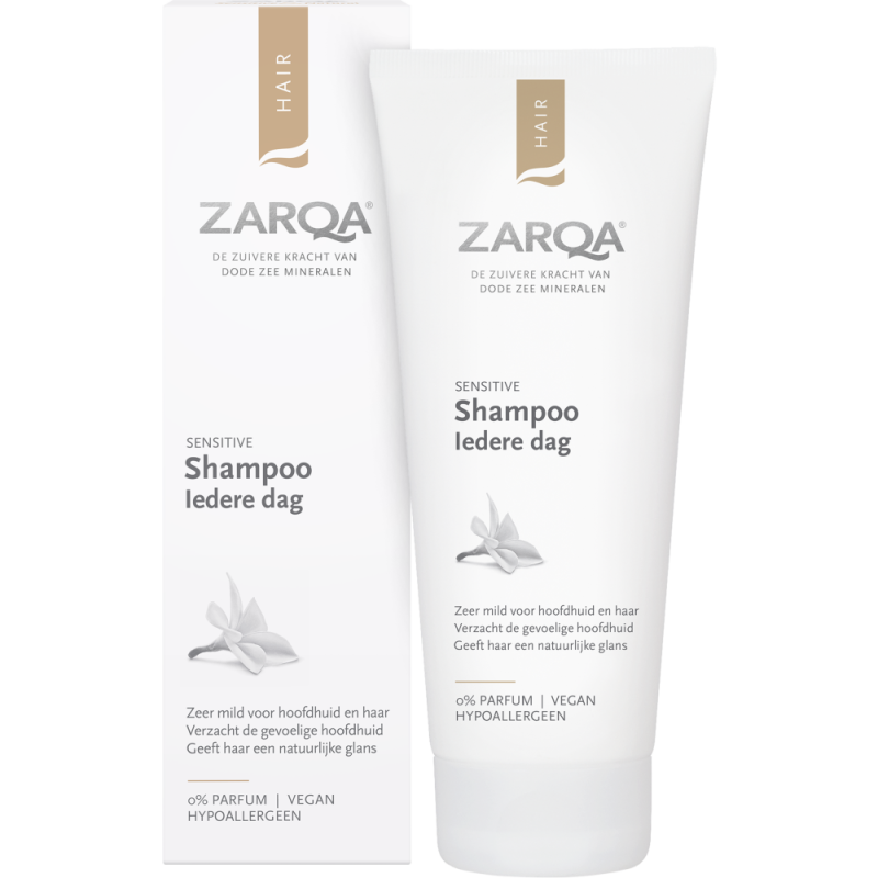 Zarqa Shampoo sensitive iedere dag 200 milliliter