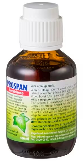 Prospan hedera helix hoestsiroop 100 ML