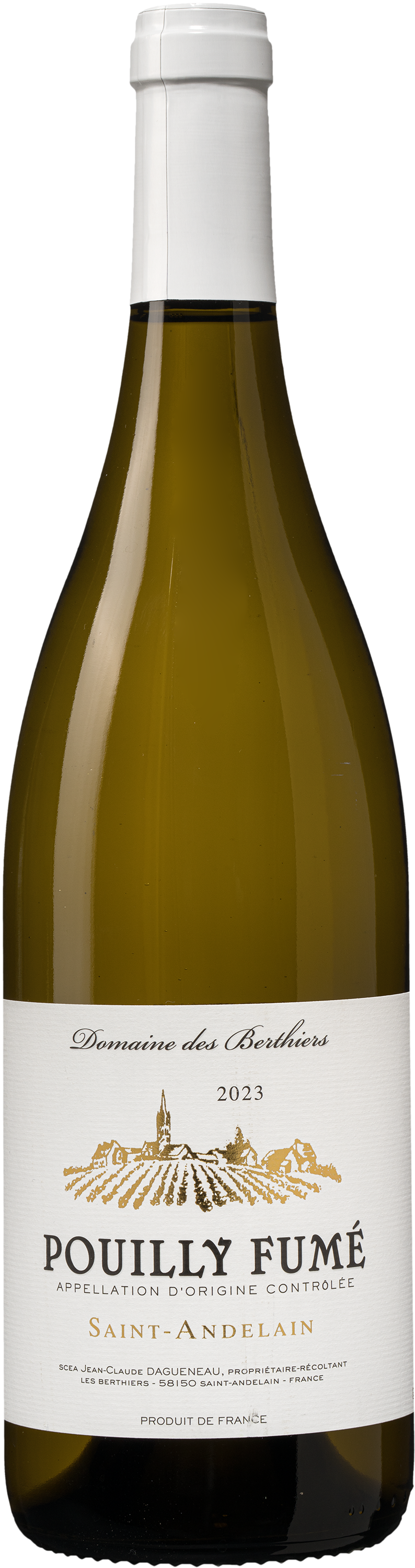 Wijnbeurs Domaine Des Berthiers 'Saint Andelain' Pouilly-Fumé (3 flessen)