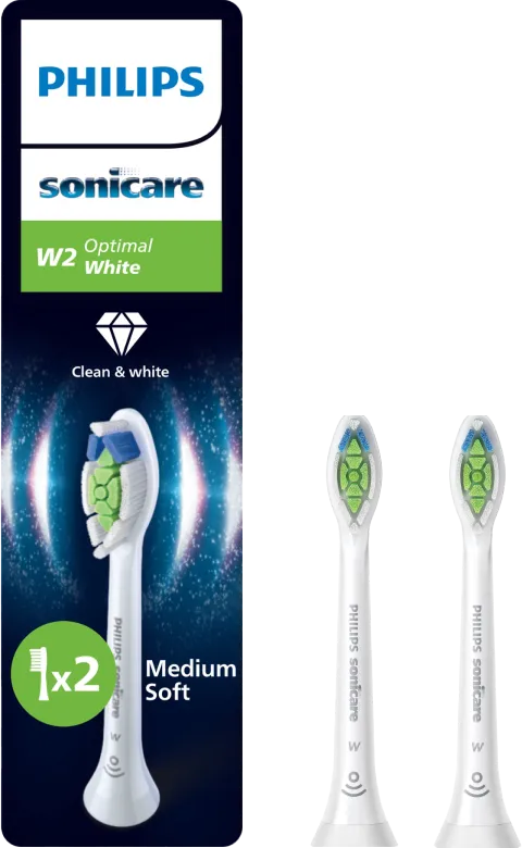 Philips Sonicare Optimal White HX6062/87 Wit (2 stuks)