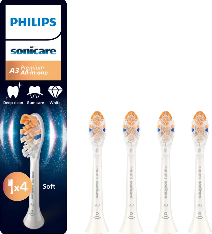 Philips Sonicare Premium All-in-One HX9094/87 Wit (4 stuks)