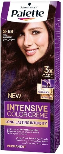 Schwartzkopf Palette intensive color cream #3-68 donker mahon 1 Sruk