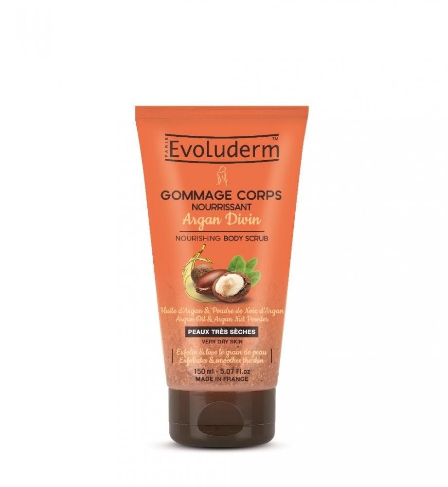 Evoluderm Argan Divin Nourishing Body Scrub 150 ml