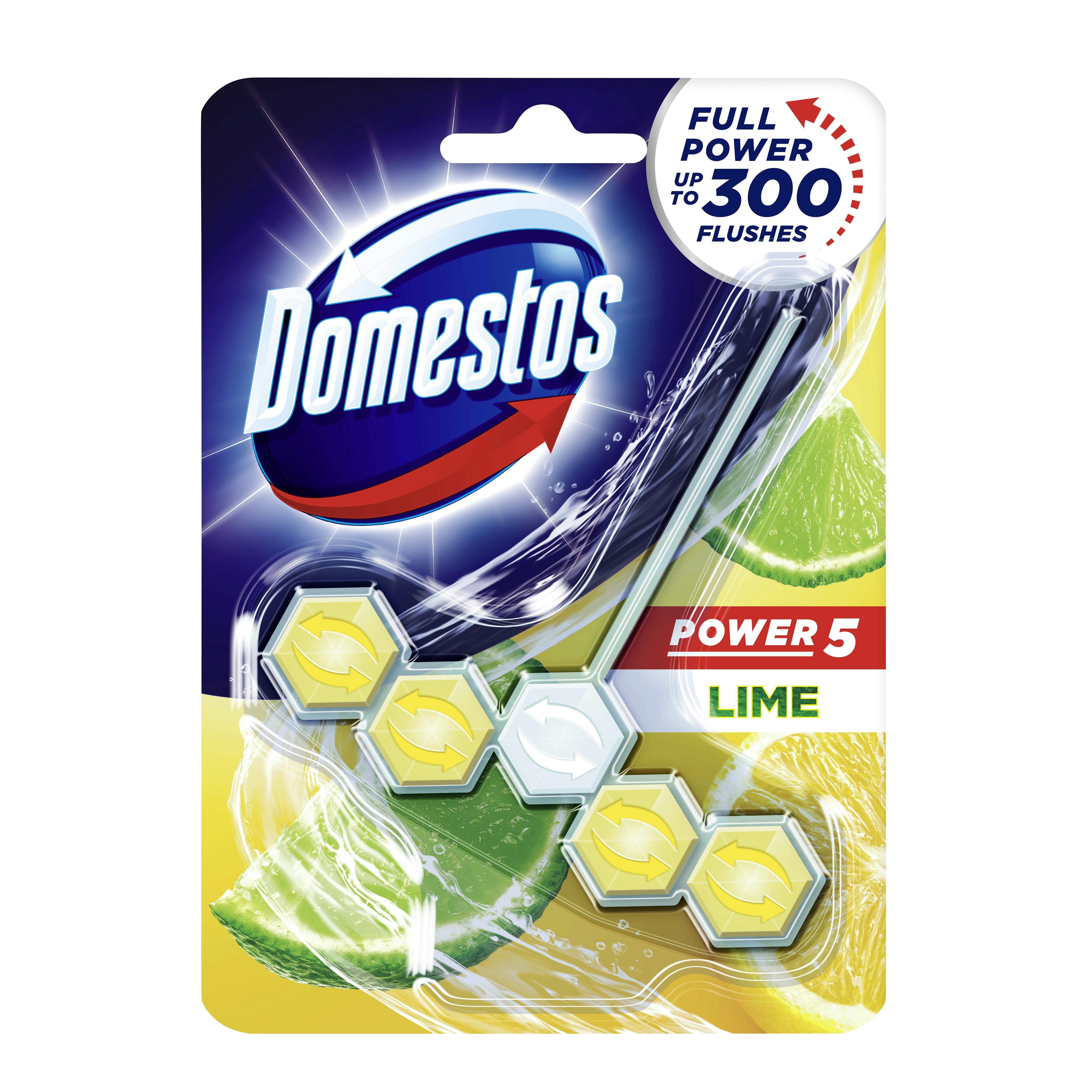 Glorix Toiletblok Power 5 Lime 5 g