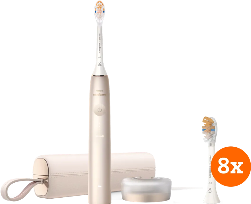 Philips Sonicare Prestige 9900 HX9992/11 + Premium All-in-one opzetborstels (8 stuks)
