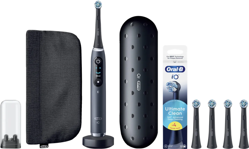 Oral-B iO 9n Onyx Zwart Value Pack