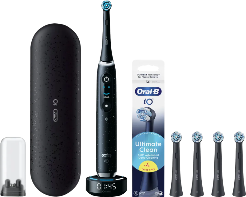 Oral-B iO 10 Zwart Special Edition Value Pack