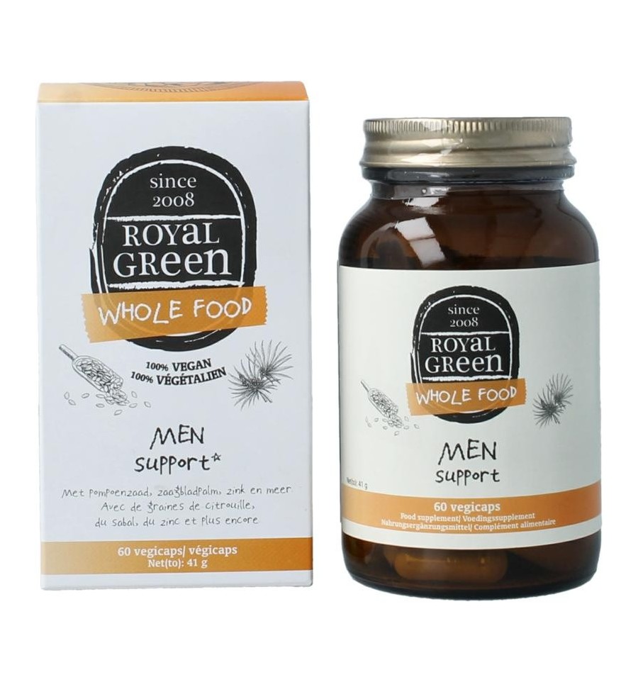 Royal Green Men support bio