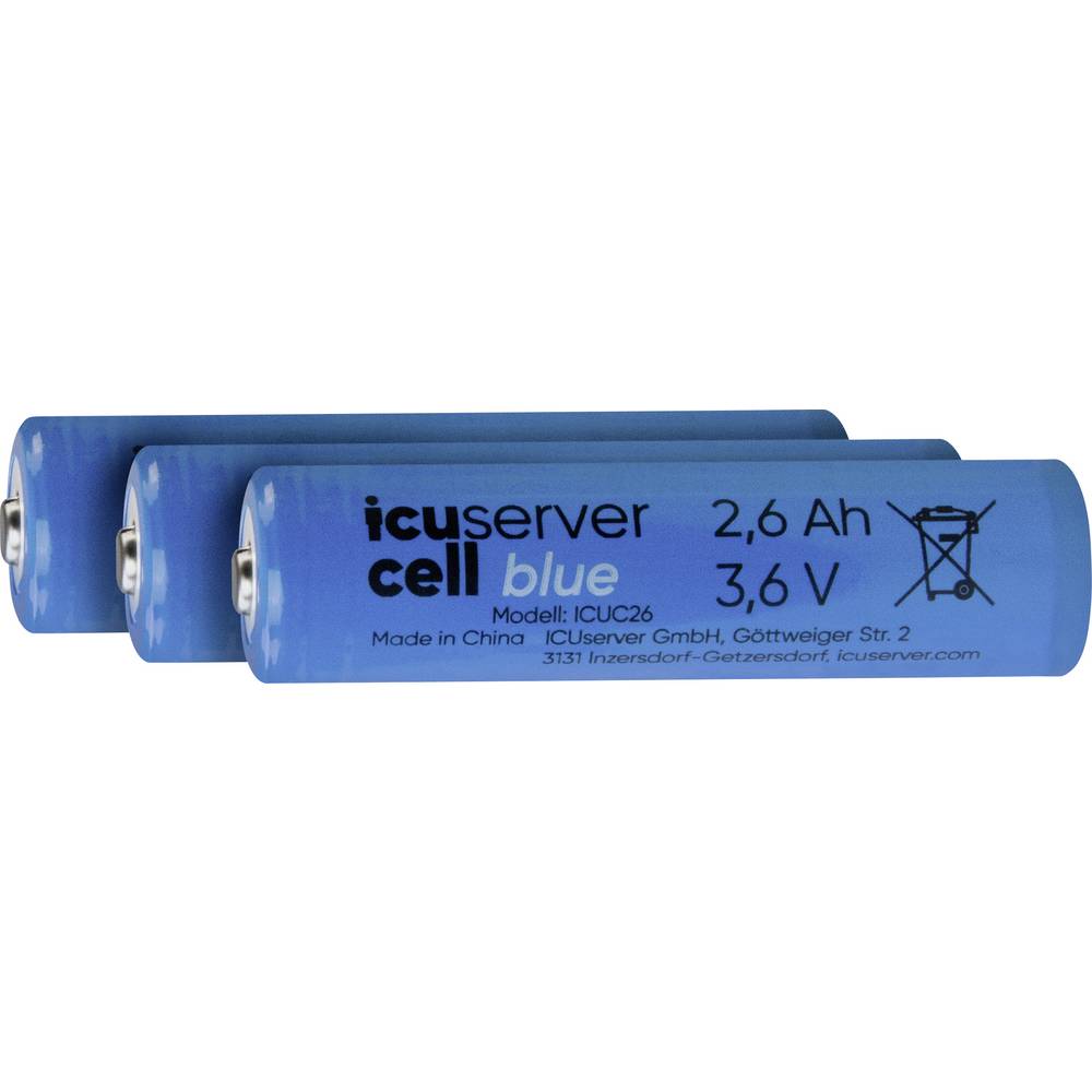 ICU CellPower Blau Speciale oplaadbare batterij NiMH 2600 mAh 1.2 V 1 stuk(s)