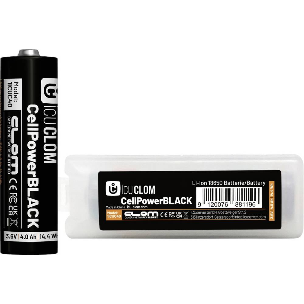 ICU CellPower Schwarz Speciale oplaadbare batterij NiMH 4000 mAh 1.2 V 1 stuk(s)