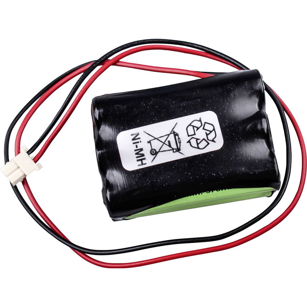 Mexcel NS600AAAHT Accupack Aantal cellen: 6 Batterijgrootte: AAA (potlood) Geschikt voor hoge temperaturen, Stekker NiMH 7.2 V 600