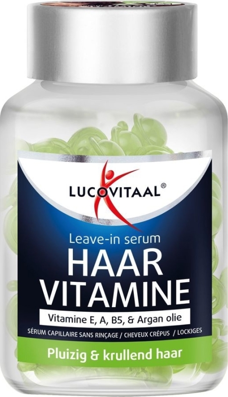 Lucovitaal Haar vitamine pluizig & krullend haar 25 Capsules