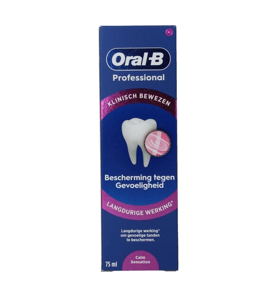 Oral B Tandpasta professional calming sensitive protect