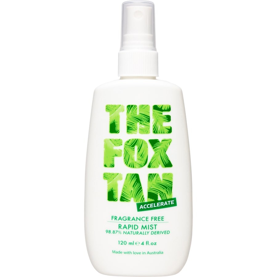 The Fox Tan Fragrance Free Rapid Tanning Mist