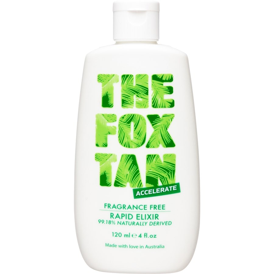 The Fox Tan Fragrance Free Rapid Tanning Elixir